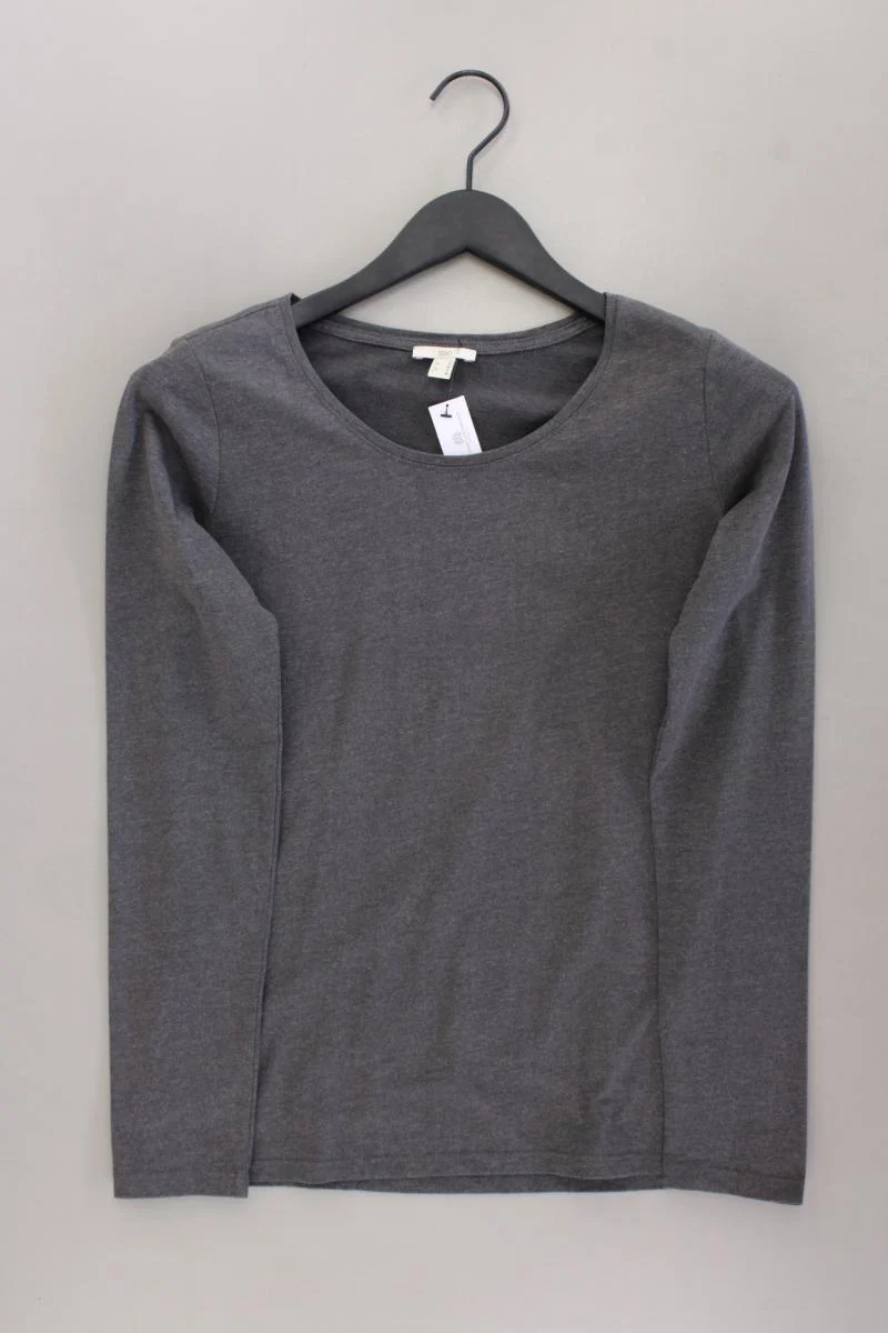 edc by Esprit Longsleeve-Shirt Gr. S Langarm grau