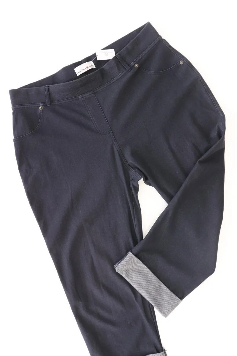 Helena Vera 7/8 Hose Gr. 44/46 blau aus Baumwolle