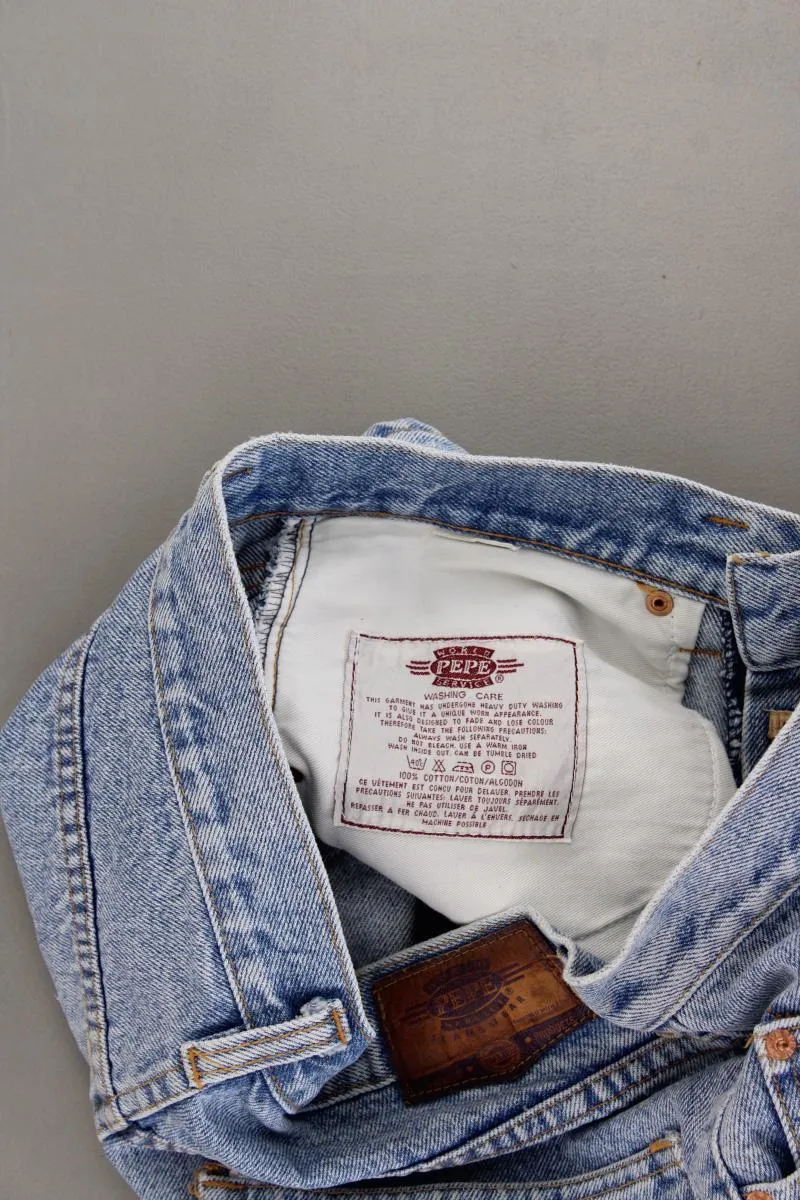 Pepe Jeans Jeansshorts Gr. 36 blau aus Baumwolle