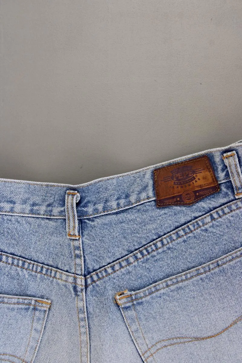Pepe Jeans Jeansshorts Gr. 36 blau aus Baumwolle
