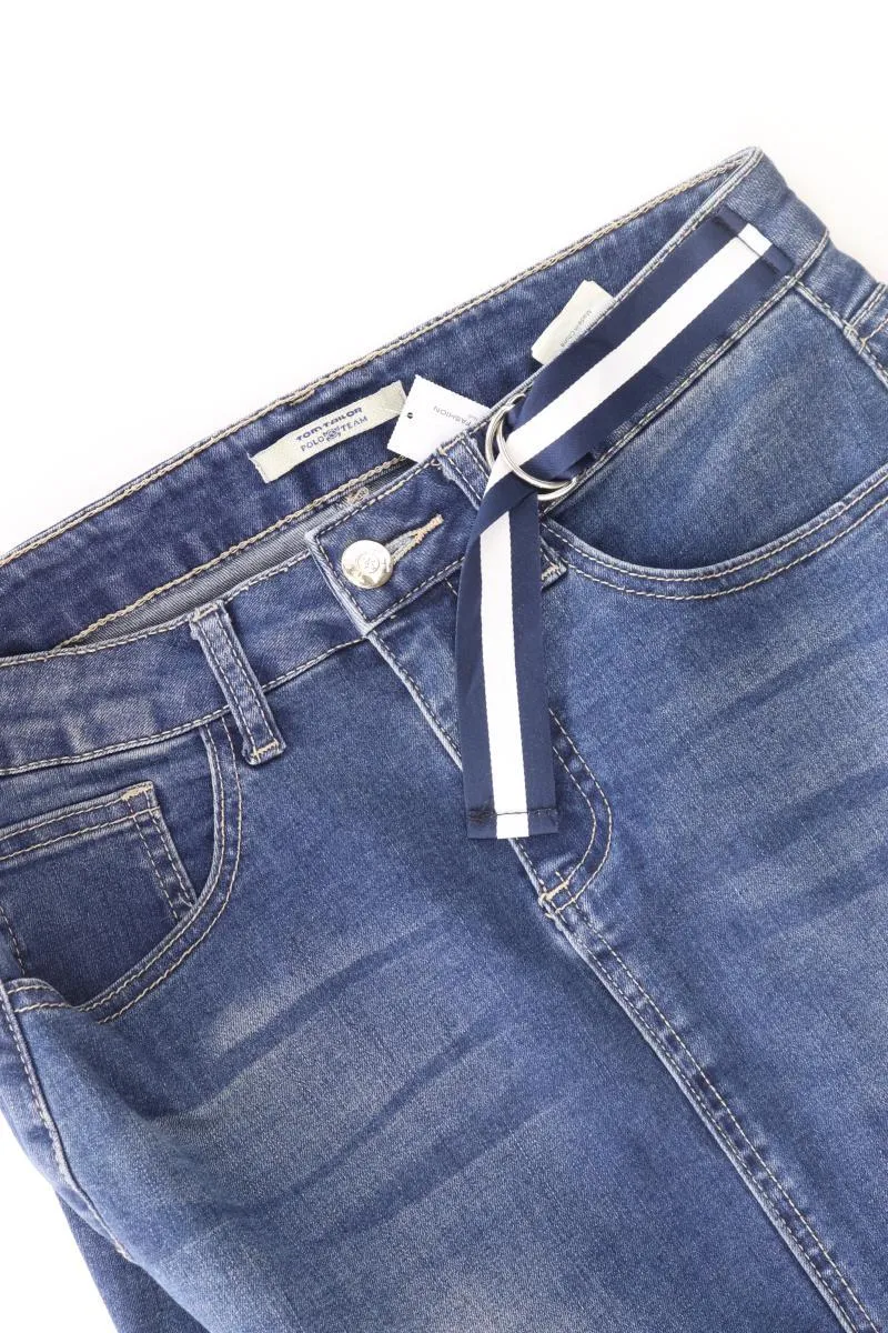 Tom Tailor Jeansrock Gr. 36 blau aus Baumwolle
