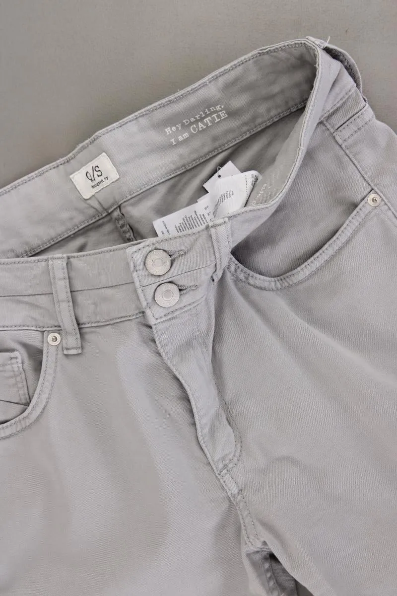 QS by s.Oliver 3/4 Hose Gr. 38 grau aus Baumwolle