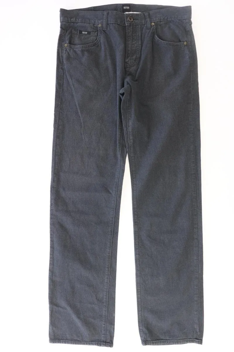 Hugo Boss Five-Pocket-Hose für Herren Gr. W33/L36 grau aus Baumwolle