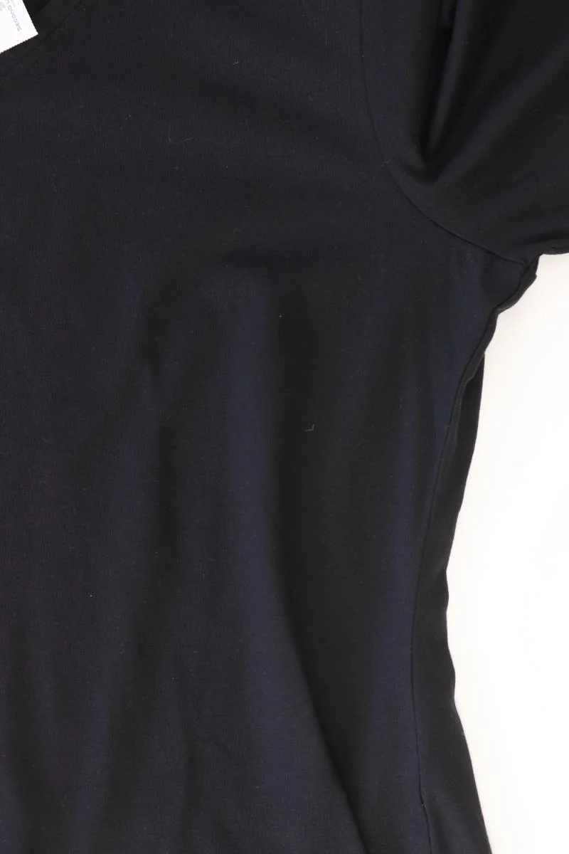 Helena Vera Shirt mit V-Ausschnitt Gr. 44 3/4 Ärmel schwarz aus Polyester
