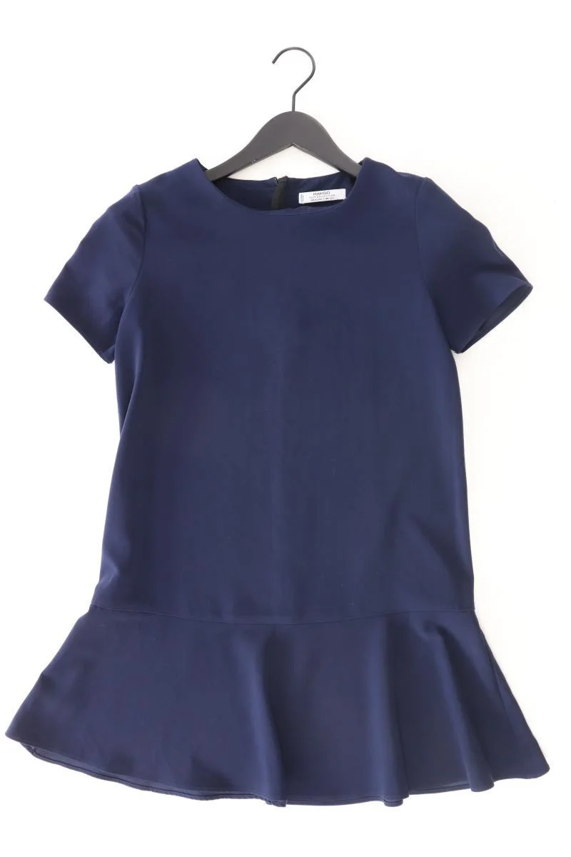 Mango Kurzarmkleid Gr. XS blau