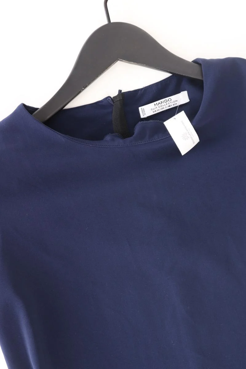 Mango Kurzarmkleid Gr. XS blau
