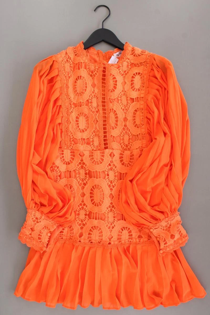 Langarmkleid Gr. M neu mit Etikett Neupreis: 49,99€! orange aus Polyester
