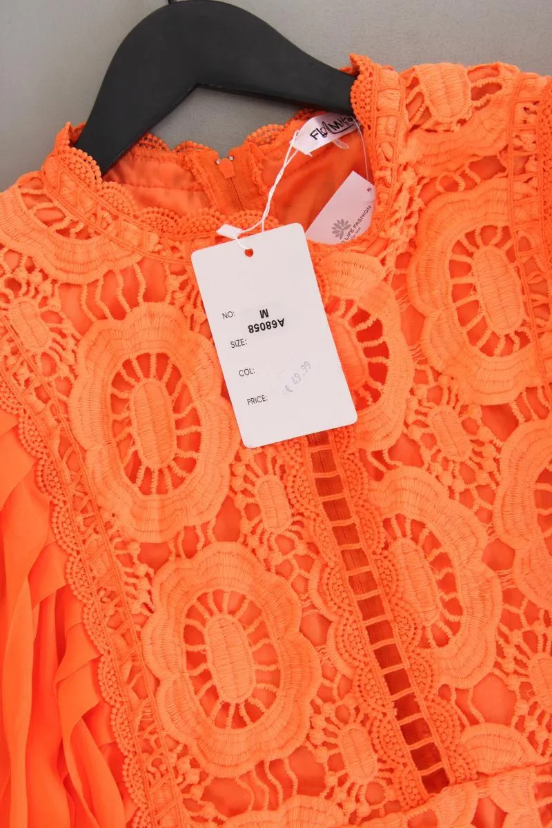 Langarmkleid Gr. M neu mit Etikett Neupreis: 49,99€! orange aus Polyester