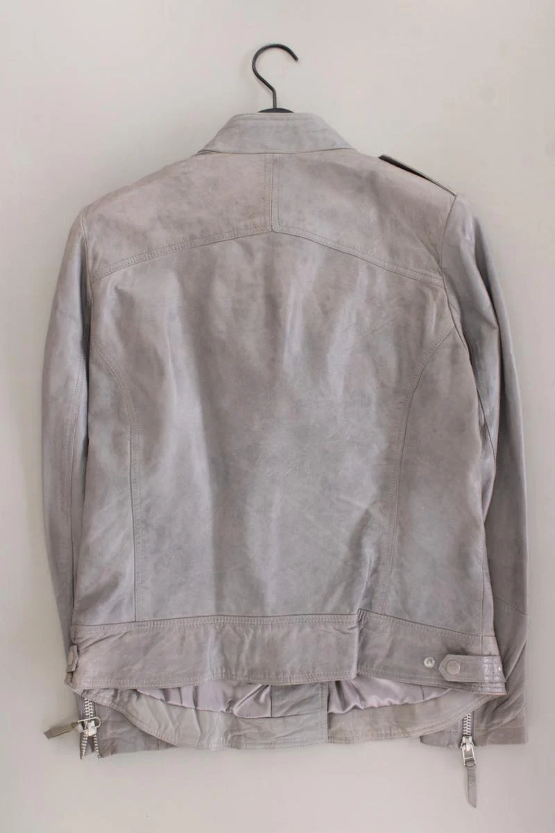 C&A Lederjacke Gr. 46 grau