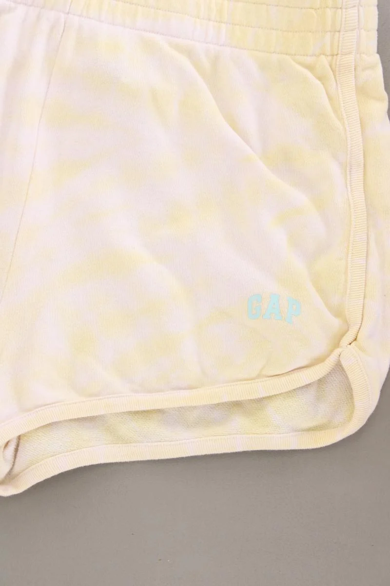 GAP Sweatshorts Gr. M gelb aus Baumwolle