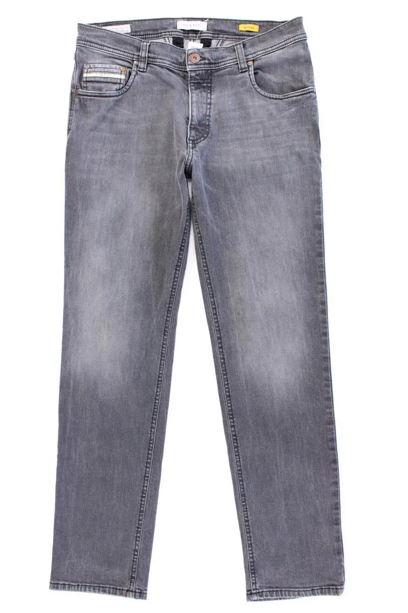 Bugatti Straight Jeans für Herren Gr. W33/L32 grau aus Baumwolle