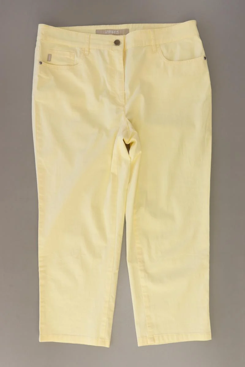 Zerres 7/8 Hose Gr. 40 gelb aus Baumwolle