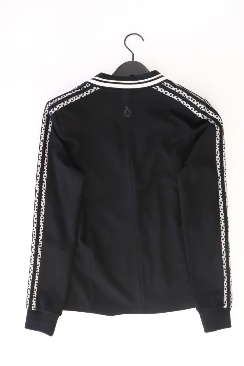 Esqualo Regular Blazer Gr. L mit Tierdruck schwarz aus Viskose