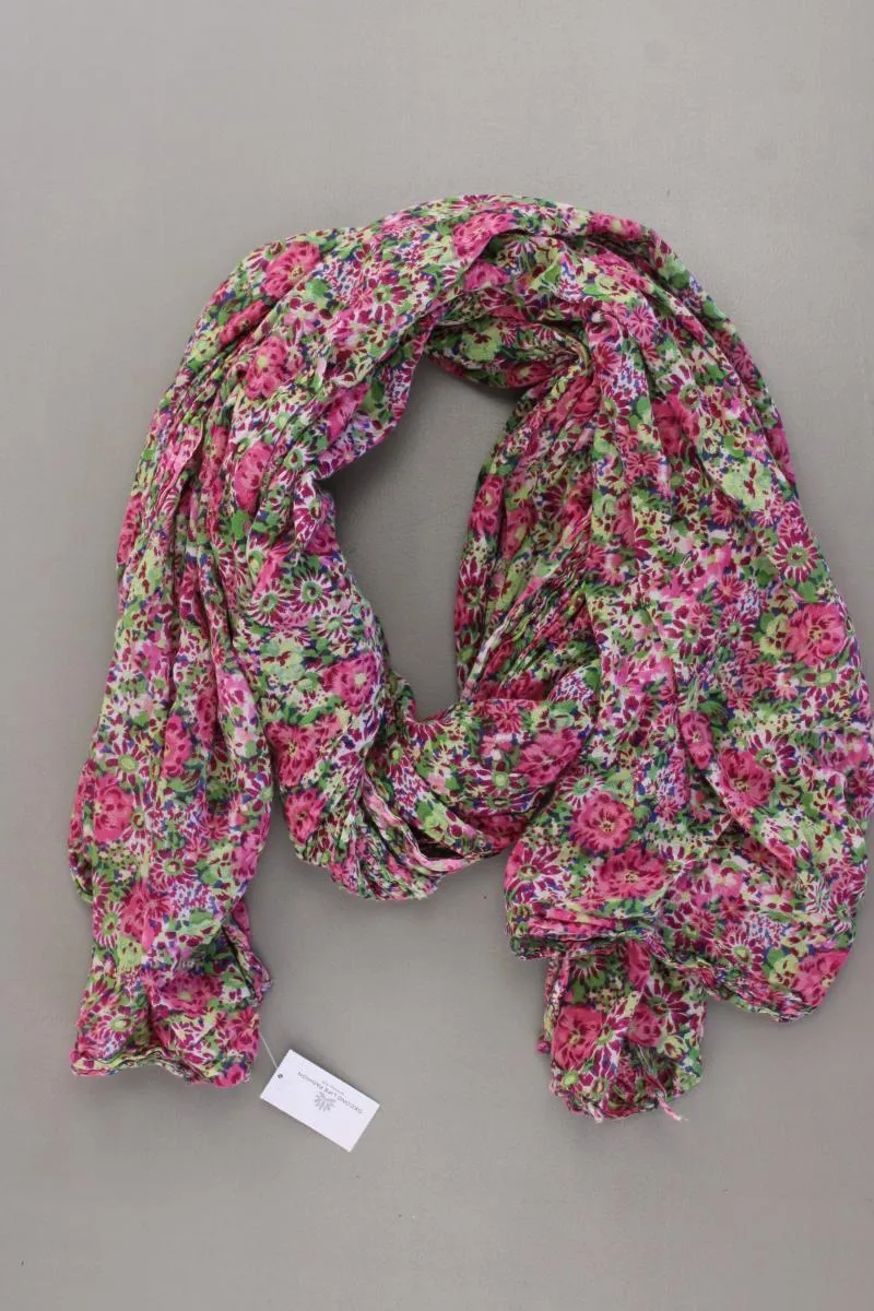 Tuch mit Blumenmuster mehrfarbig
