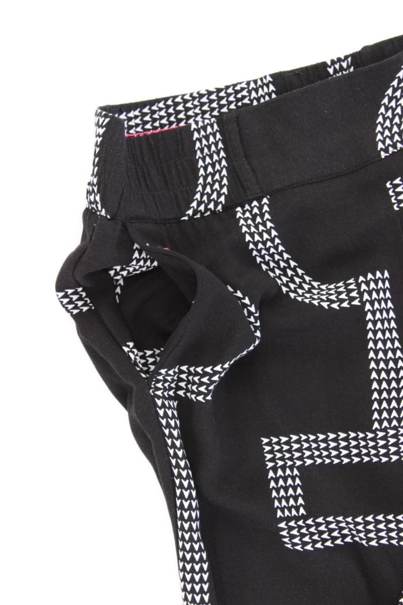 Street One Stoffhose Gr. 36/L26 neuwertig schwarz aus Viskose