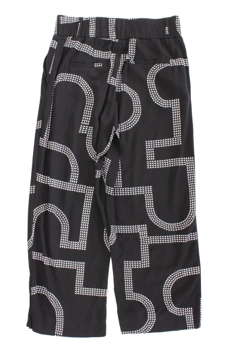 Street One Stoffhose Gr. 36/L26 neuwertig schwarz aus Viskose