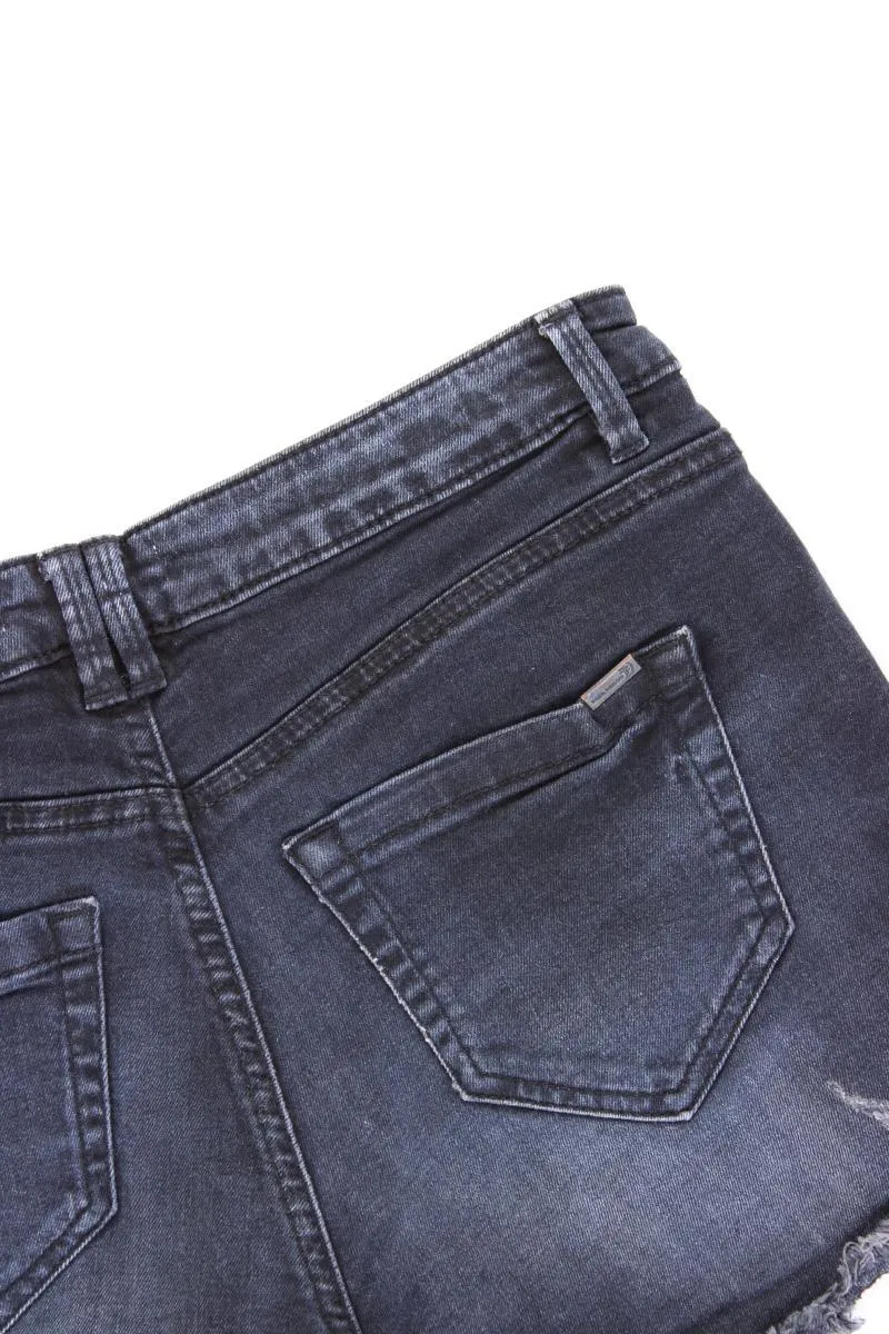 Tom Tailor (Denim) Jeansshorts Gr. W25 blau aus Baumwolle
