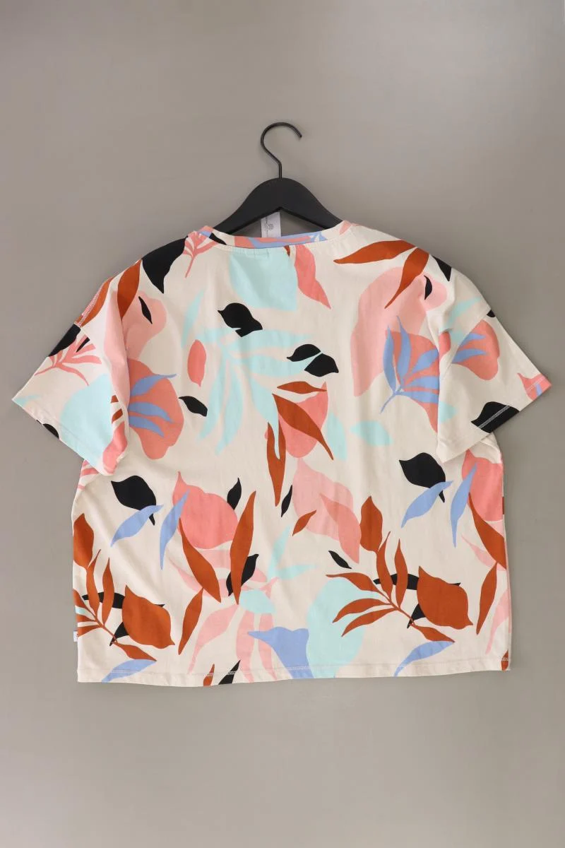 QS by s.Oliver Printshirt Gr. XL Kurzarm mehrfarbig aus Baumwolle