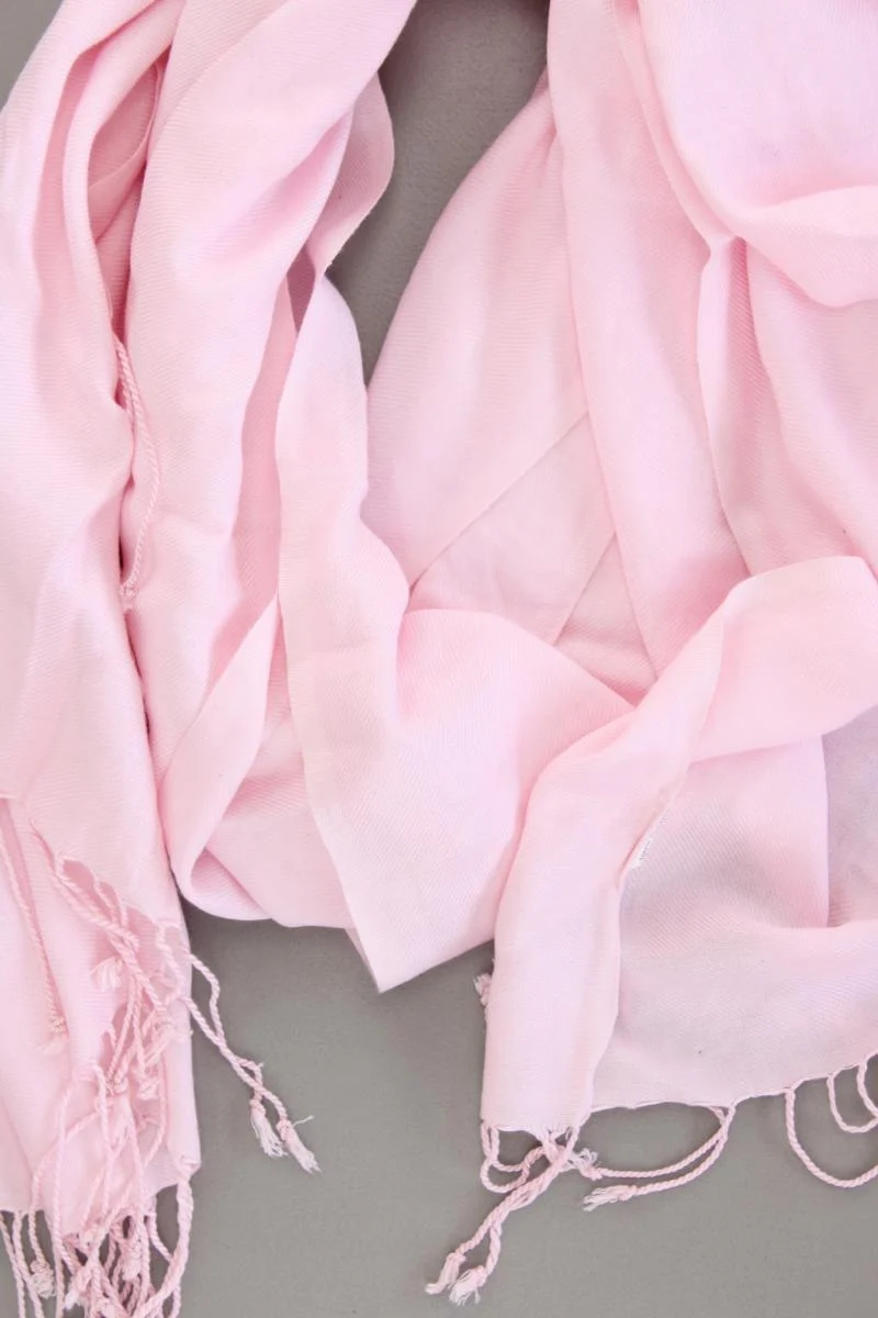 Schal neuwertig rosa aus Viskose