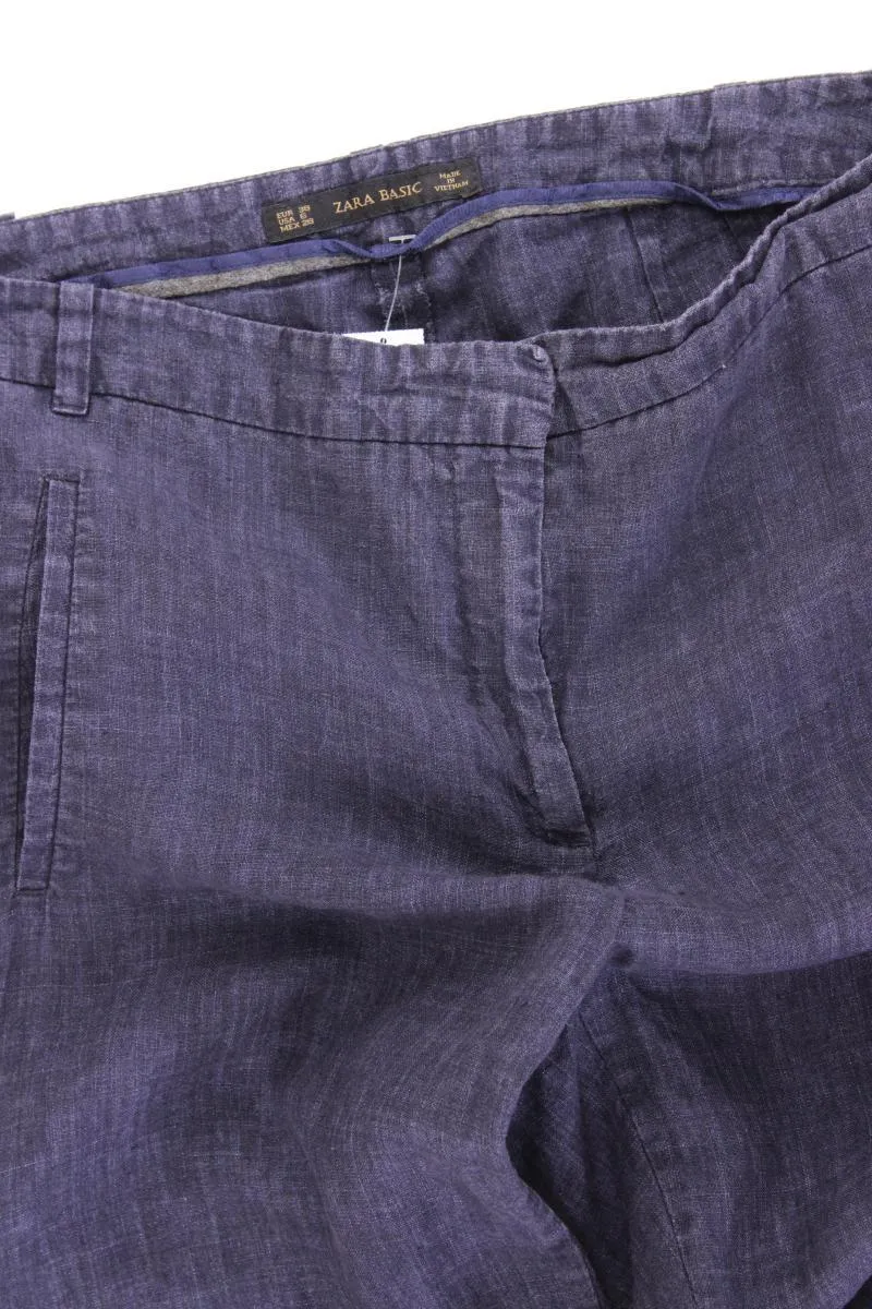 Zara Stoffhose Gr. 38 blau