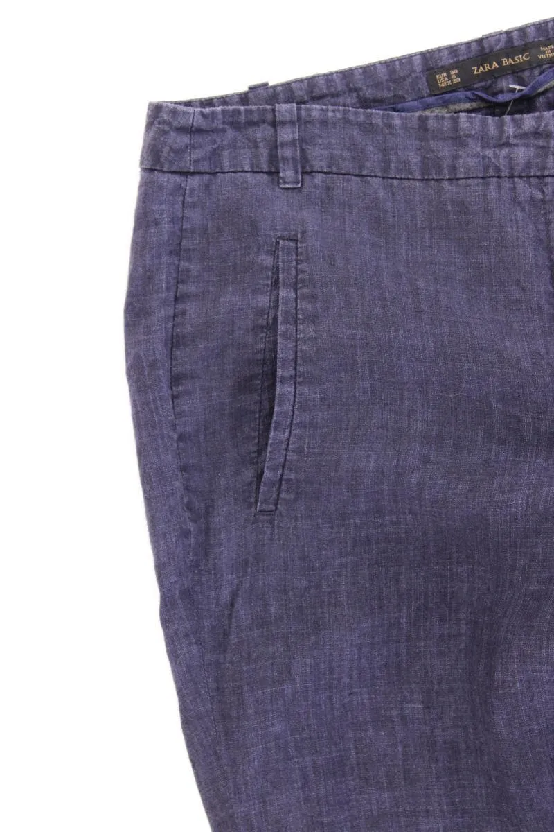 Zara Stoffhose Gr. 38 blau