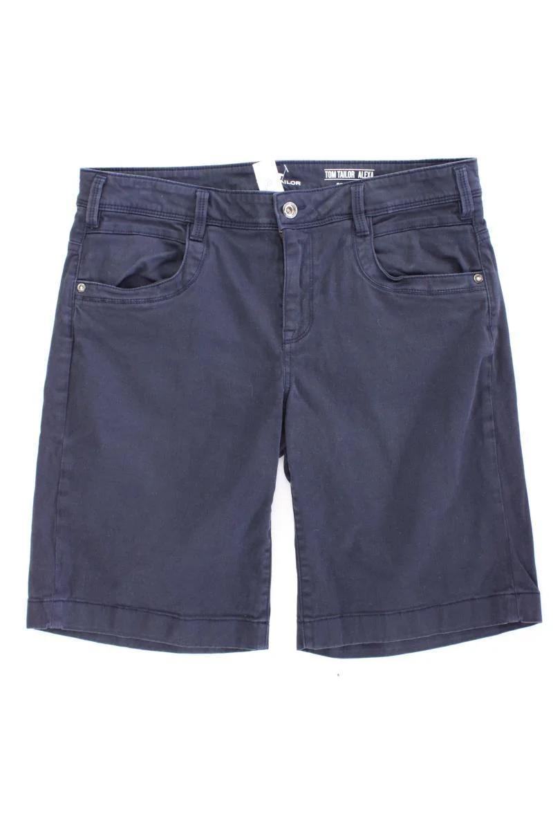 Tom Tailor Shorts Gr. W30 Modell Alexa blau aus Baumwolle