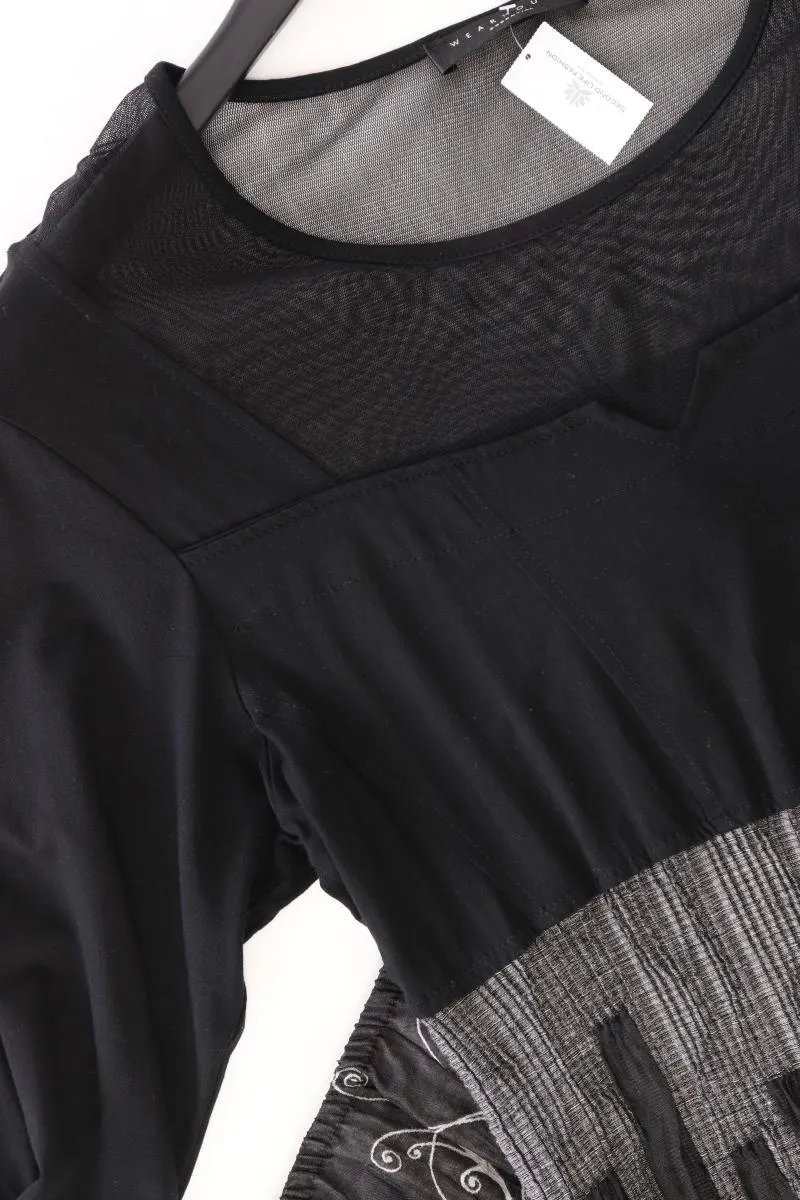Wearhouse Abendkleid Gr. L 3/4 Ärmel schwarz aus Polyester