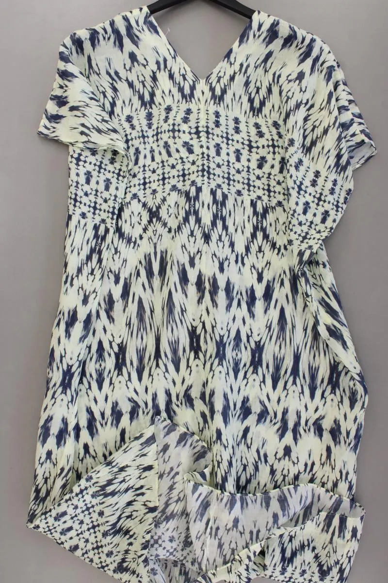 Zara Kurzarmkleid Gr. M mit Batikmuster grün