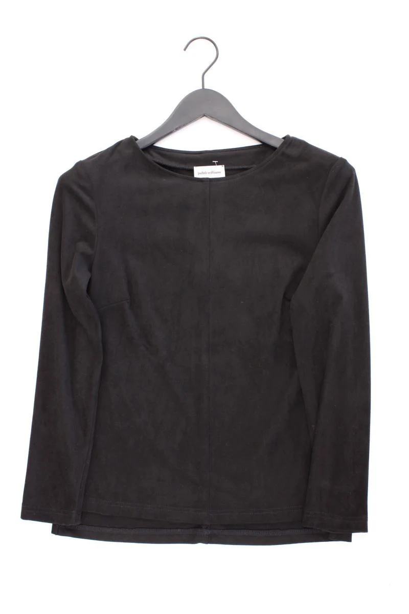 Judith Williams Longsleeve-Shirt Gr. 34 Langarm schwarz aus Polyester