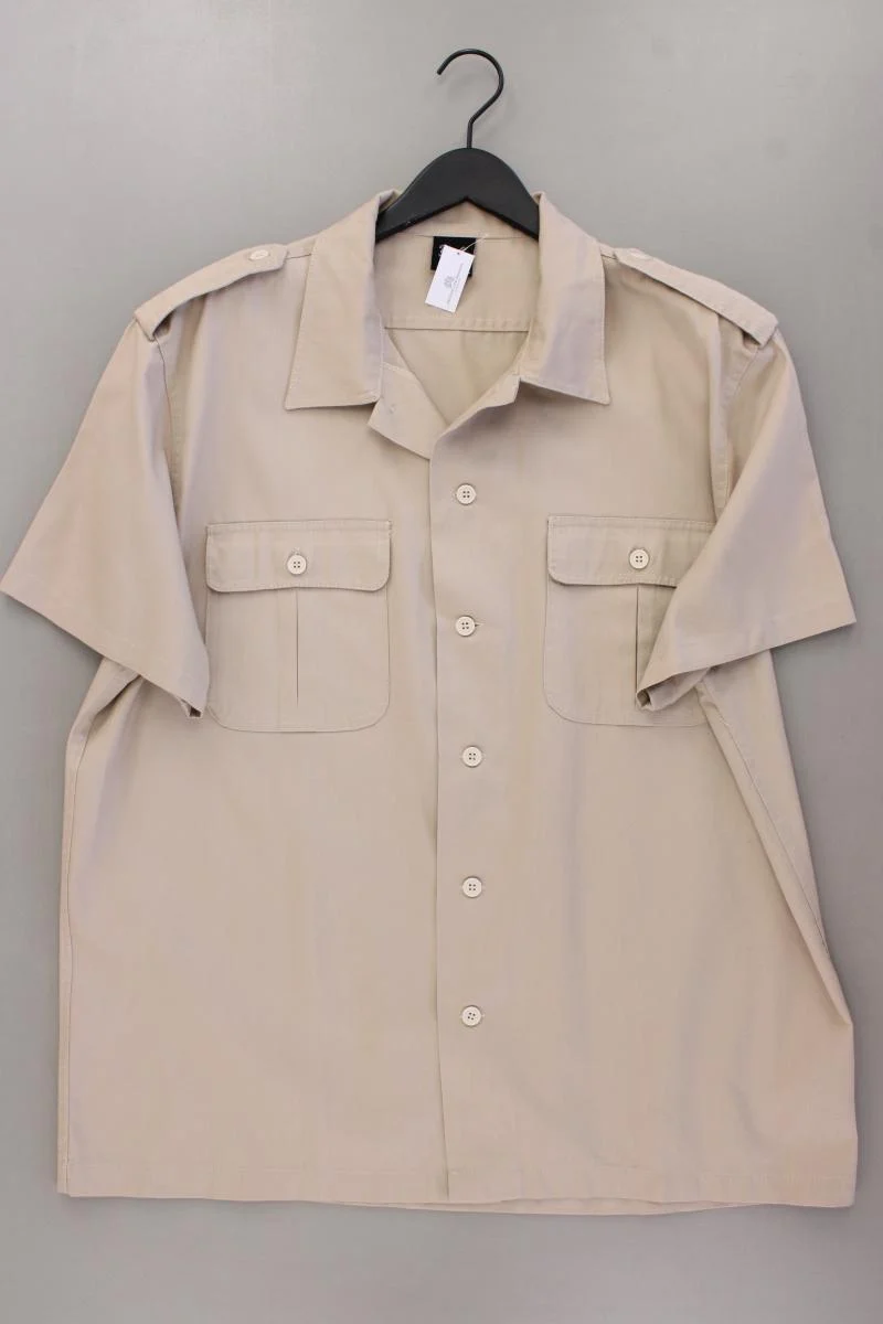 Brandit Kurzarmhemd für Herren Gr. XXL neuwertig braun aus Polyester