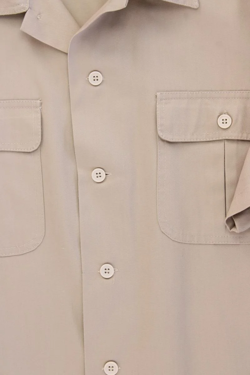 Brandit Kurzarmhemd für Herren Gr. XXL neuwertig braun aus Polyester