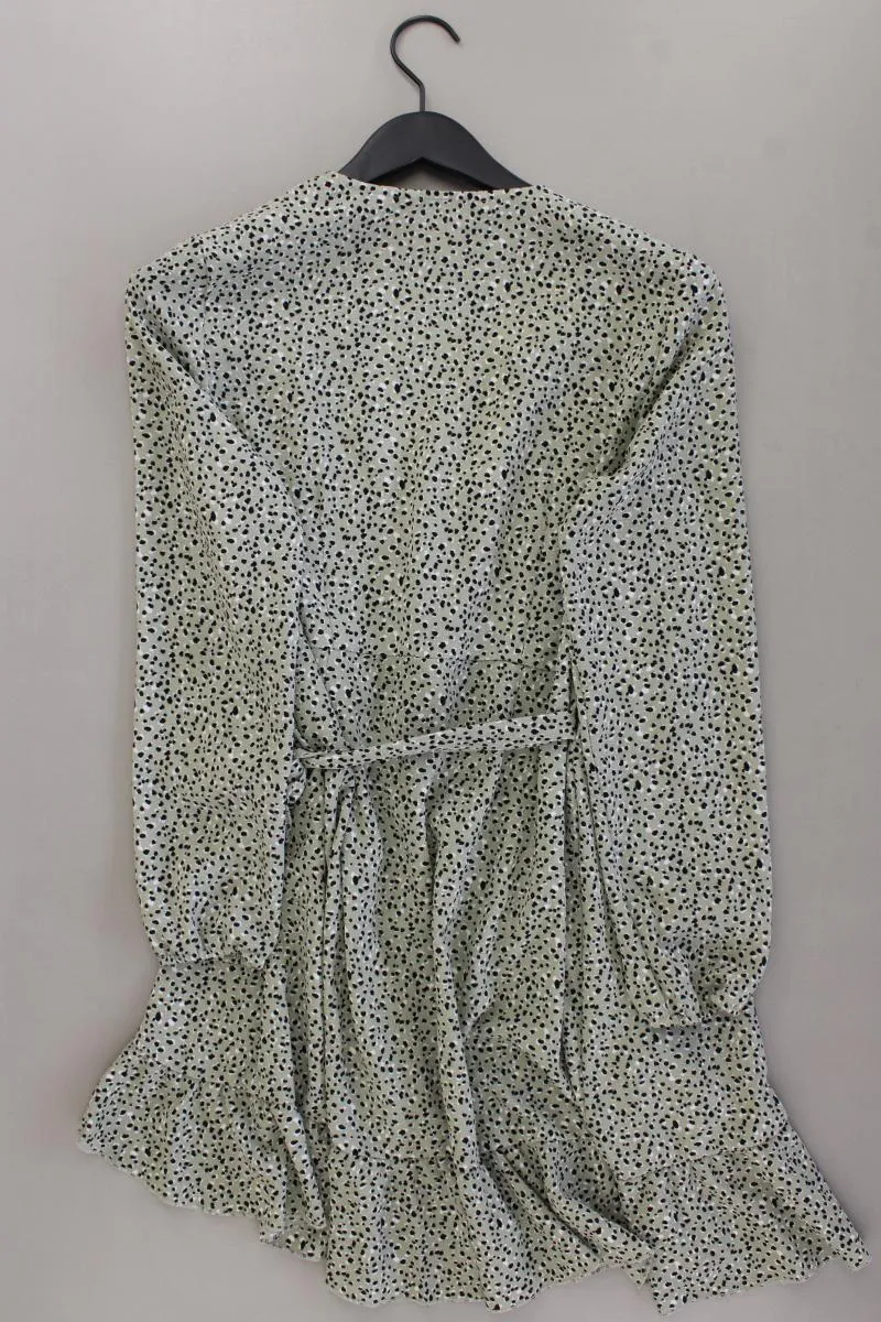 Only Wickelkleid Gr. 36 Langarm grün aus Polyester