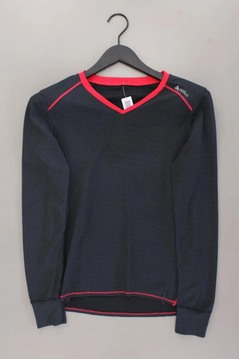 Odlo Sportshirt Gr. M Langarm grau aus Polyester
