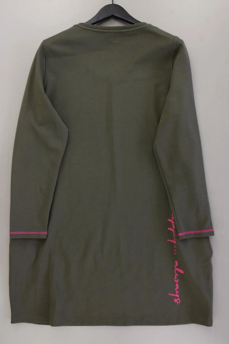 Liberty Langarmkleid Gr. 48 neuwertig olivgrün