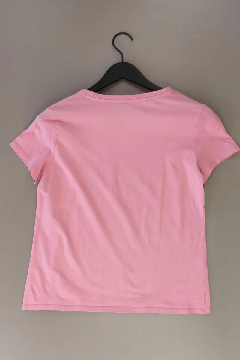 Tom Tailor (Denim) Printshirt Gr. M Kurzarm rosa