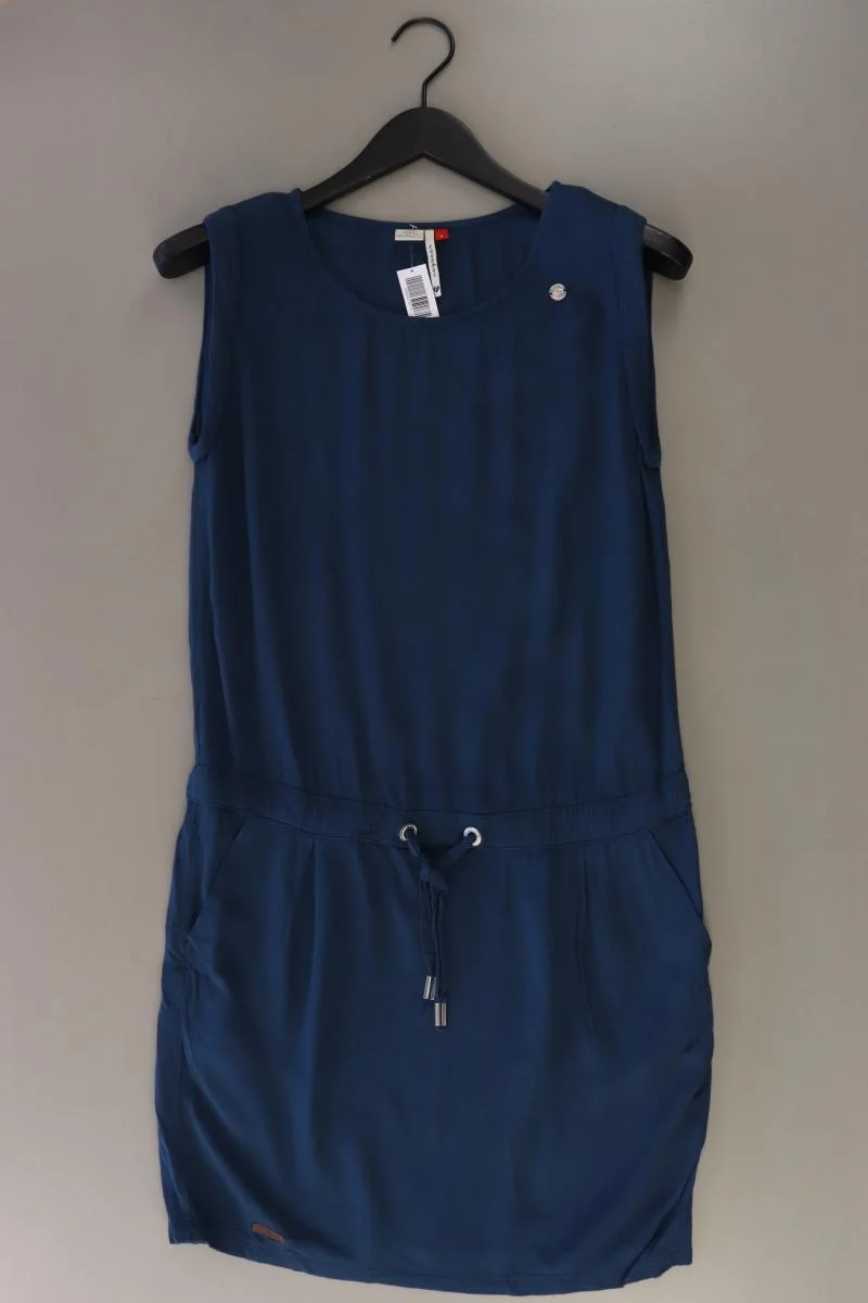 Ragwear Midikleid Gr. S Ärmellos blau