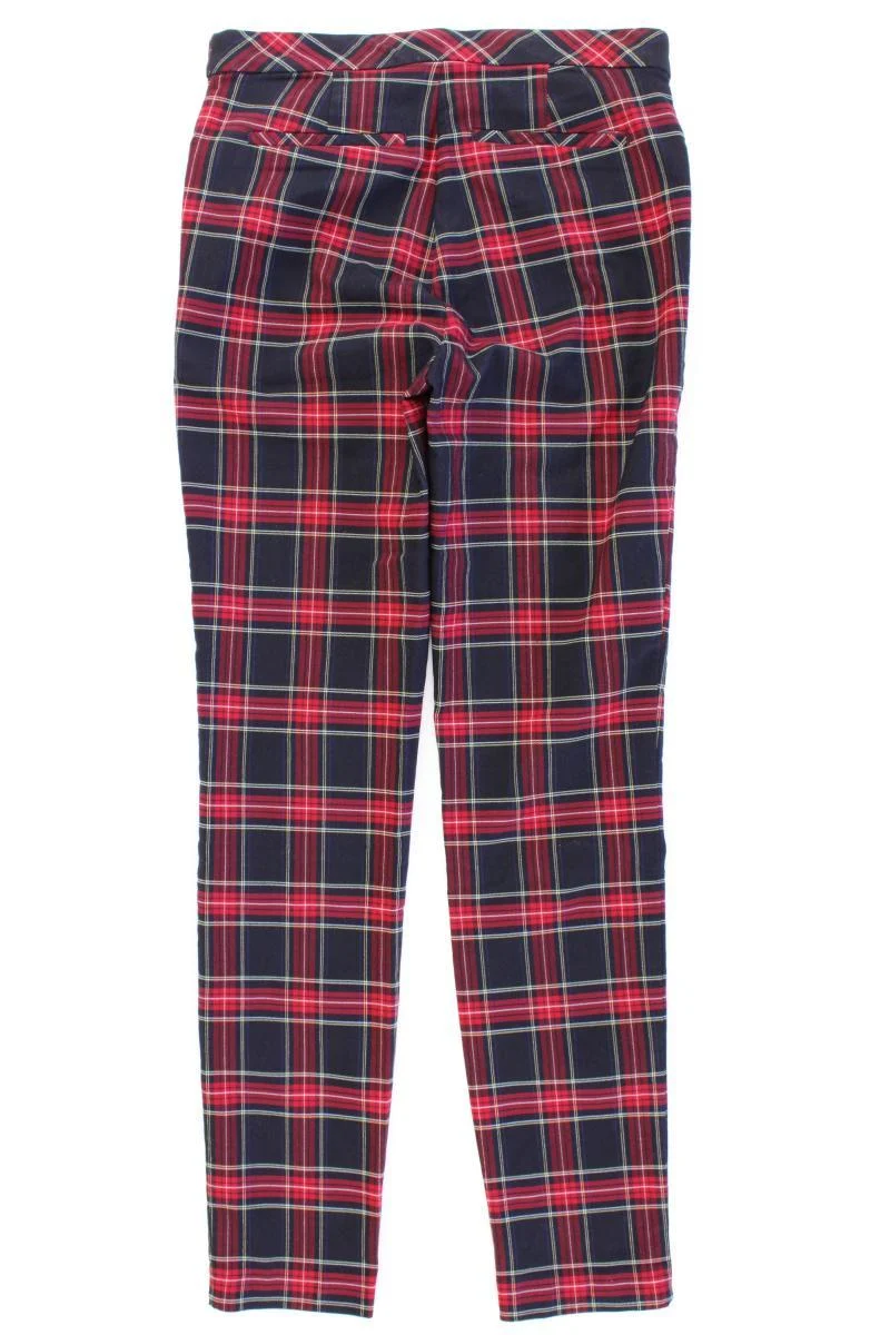 Christian Berg Stretchhose Gr. 36 kariert rot