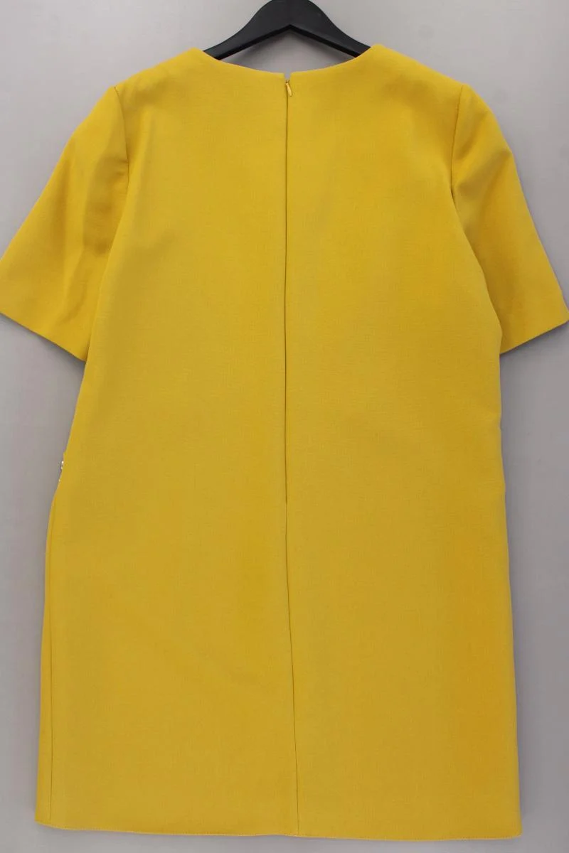 1.2.3 Paris Kurzarmkleid Gr. 42 gelb aus Polyester
