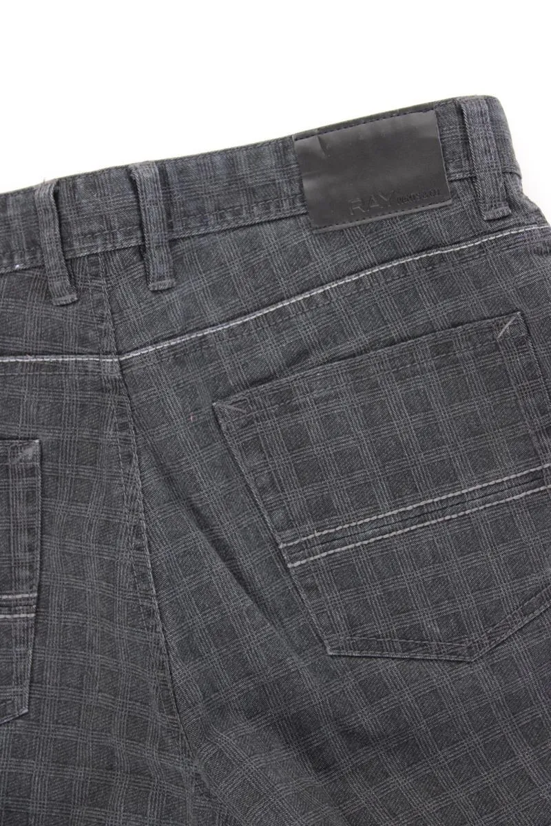Ray Five-Pocket-Hose für Herren Gr. W34/L34 grau