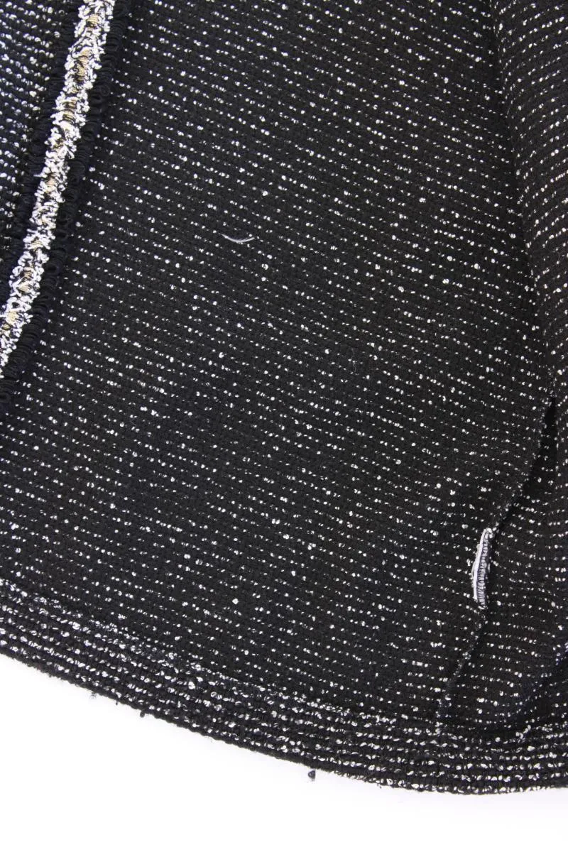 Esprit Bouclé Jäckchen Gr. M Langarm schwarz
