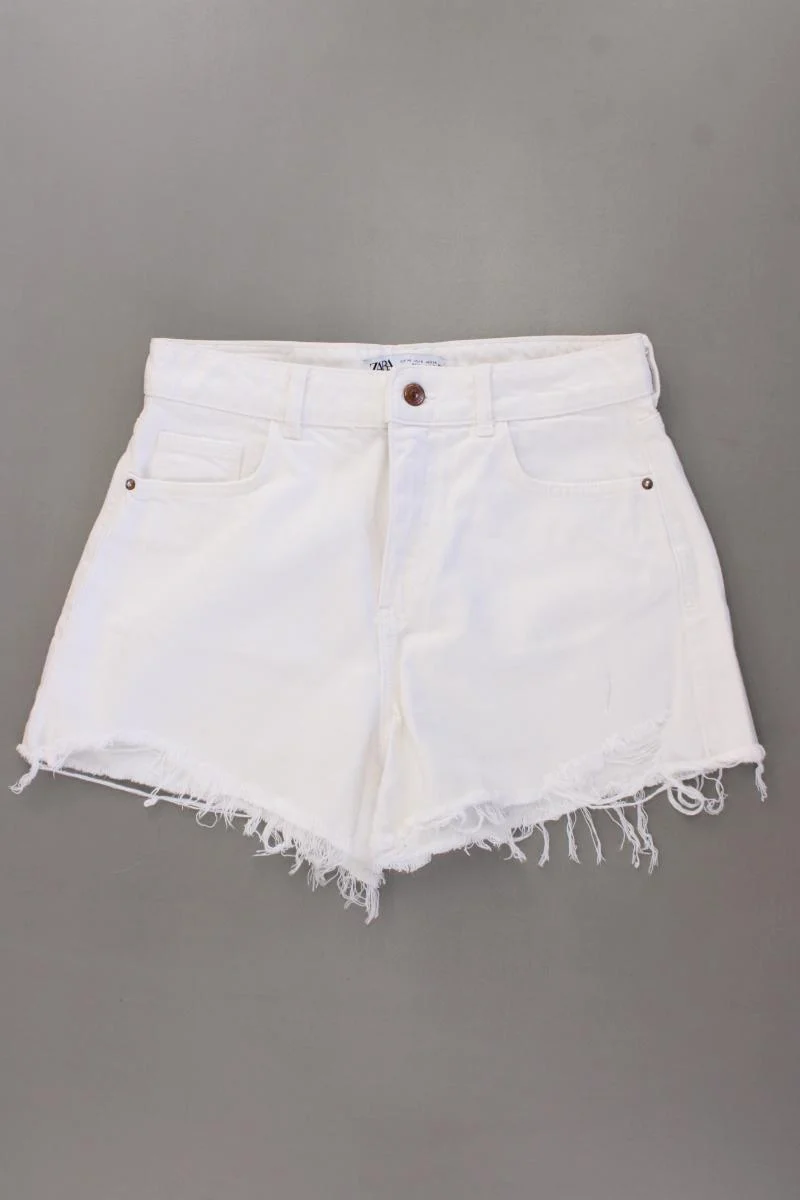 Zara Jeansshorts Gr. 38 weiß