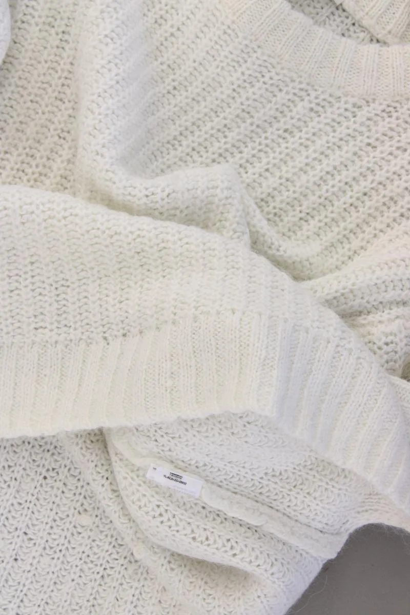 Esprit Grobstrickpullover Gr. S creme