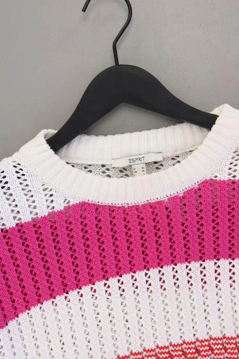 Esprit Grobstrickpullover Gr. M neuwertig mehrfarbig aus Baumwolle