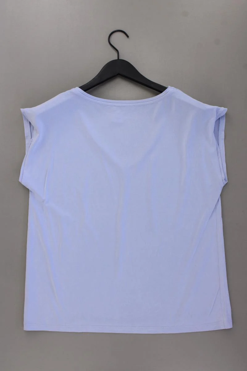 Pieces Shirt mit V-Ausschnitt Gr. XL neuwertig Kurzarm blau