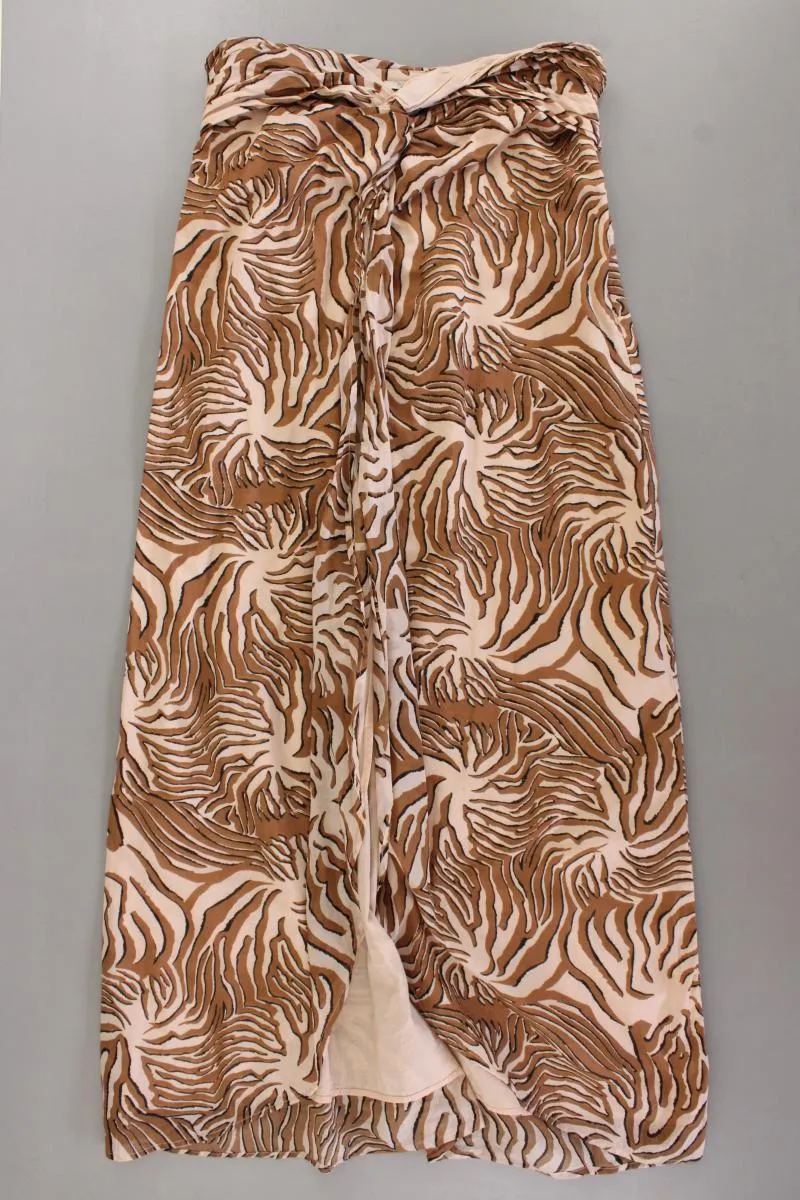 Scotch & Soda Maxirock Gr. M braun aus Baumwolle