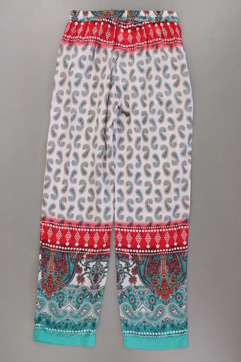 Mekstone Stoffhose Gr. 36 mit Paisleymuster mehrfarbig aus Viskose