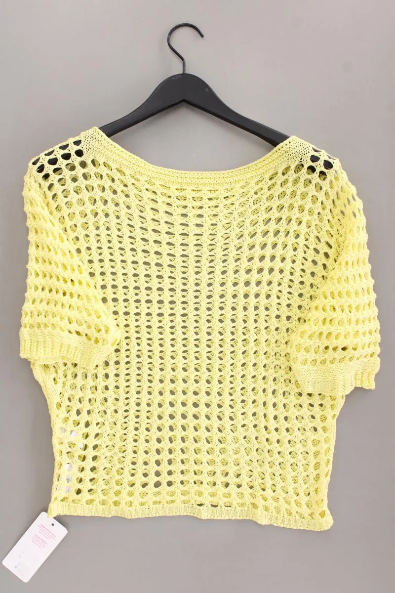 Häkelshirt Gr. OneSize neu mit Etikett Neupreis: 29,9€! Kurzarm gelb