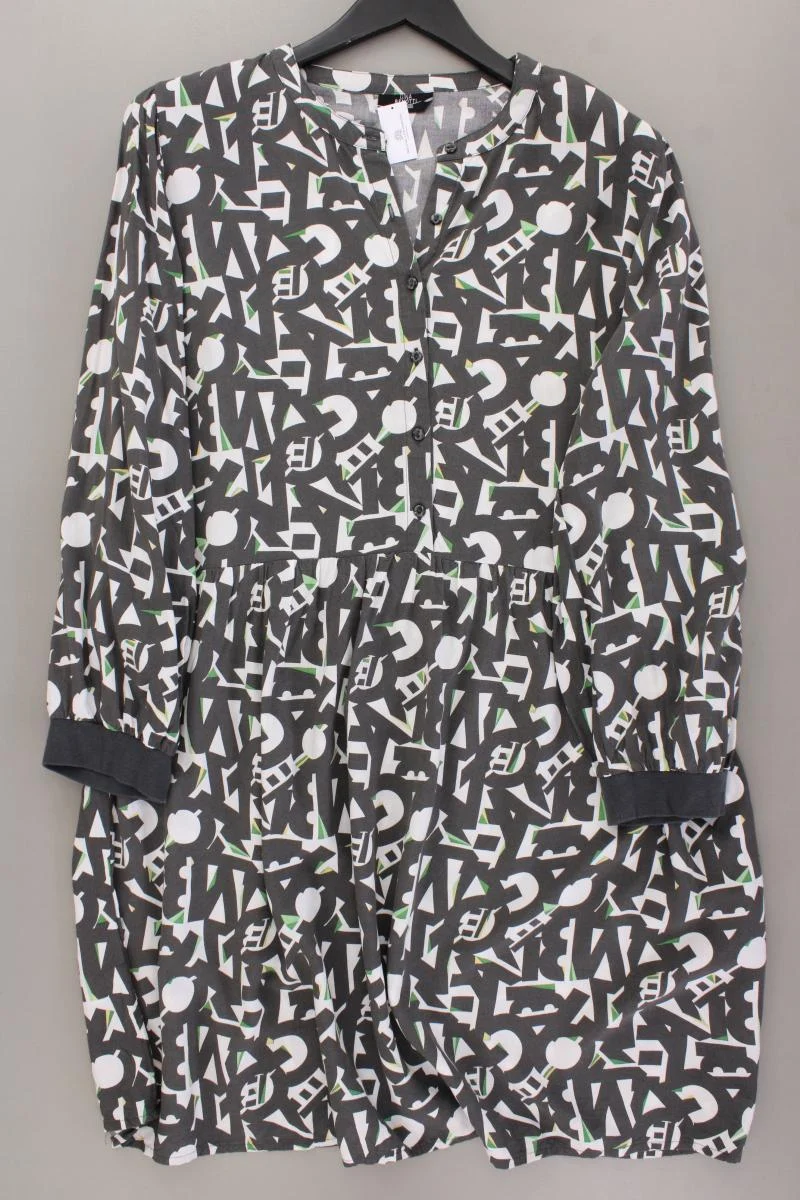 Gina Benotti Kleid Gr. 44/46 Langarm grau