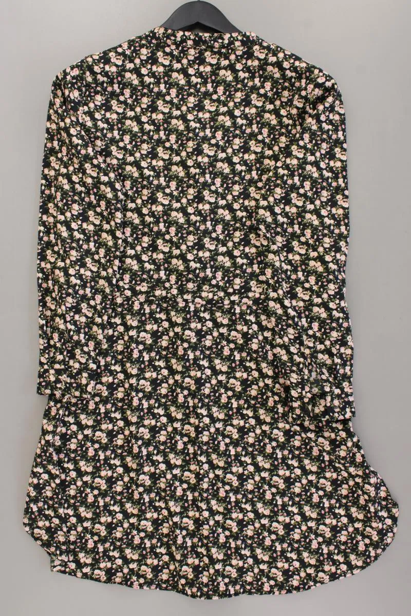Only Blusenkleid Gr. M mit Blumenmuster Langarm mehrfarbig aus Polyester