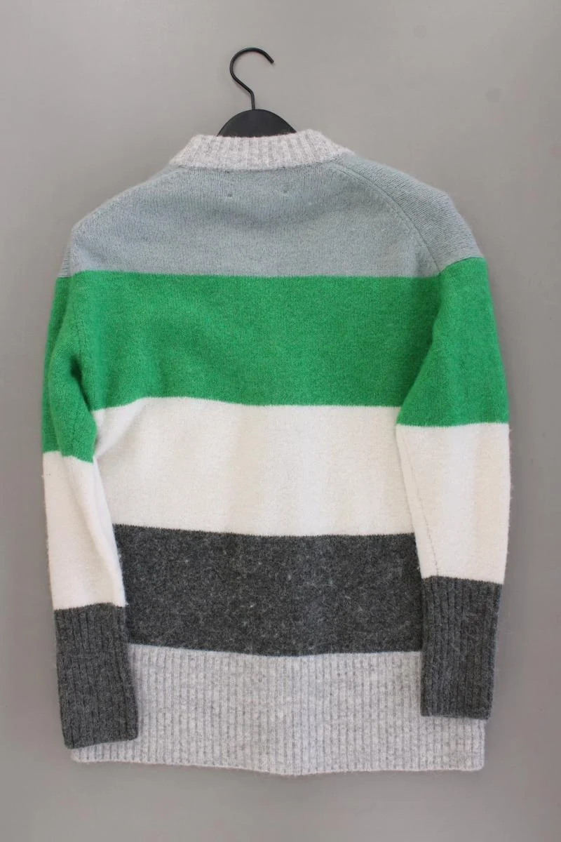 Opus Strickjacke Modell Damin Gr. 38 gestreift Langarm mehrfarbig aus Polyamid